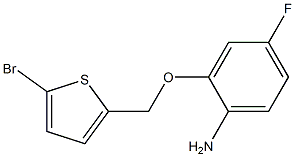 2-[(5-bromothien-2-yl)methoxy]-4-fluoroaniline