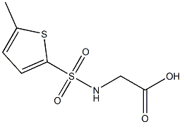 2-[(5-methylthiophene-2-)sulfonamido]acetic acid