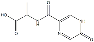 2-[(5-oxo-4,5-dihydropyrazin-2-yl)formamido]propanoic acid,,结构式