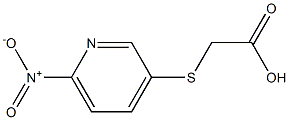 2-[(6-nitropyridin-3-yl)sulfanyl]acetic acid Structure