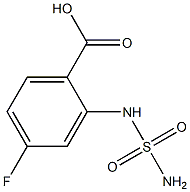 2-[(aminosulfonyl)amino]-4-fluorobenzoic acid|