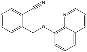 2-[(quinolin-8-yloxy)methyl]benzonitrile|