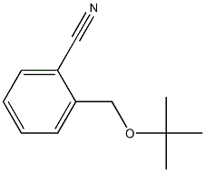2-[(tert-butoxy)methyl]benzonitrile,,结构式