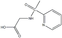 2-[1-(pyridin-2-yl)acetamido]acetic acid