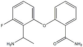 2-[2-(1-aminoethyl)-3-fluorophenoxy]benzamide