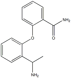 2-[2-(1-aminoethyl)phenoxy]benzamide|