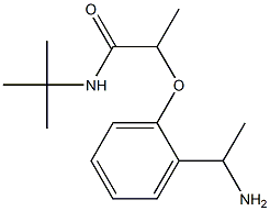 2-[2-(1-aminoethyl)phenoxy]-N-tert-butylpropanamide