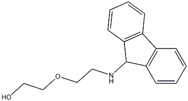 2-[2-(9H-fluoren-9-ylamino)ethoxy]ethan-1-ol 结构式