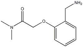 2-[2-(aminomethyl)phenoxy]-N,N-dimethylacetamide Structure