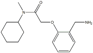 2-[2-(aminomethyl)phenoxy]-N-cyclohexyl-N-methylacetamide