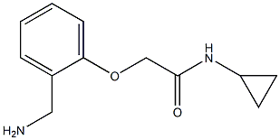 2-[2-(aminomethyl)phenoxy]-N-cyclopropylacetamide