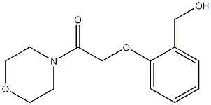 2-[2-(hydroxymethyl)phenoxy]-1-(morpholin-4-yl)ethan-1-one Structure
