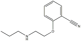 2-[2-(propylamino)ethoxy]benzonitrile