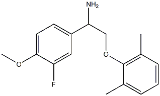 2-[2-amino-2-(3-fluoro-4-methoxyphenyl)ethoxy]-1,3-dimethylbenzene
