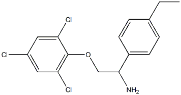 2-[2-amino-2-(4-ethylphenyl)ethoxy]-1,3,5-trichlorobenzene
