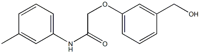  2-[3-(hydroxymethyl)phenoxy]-N-(3-methylphenyl)acetamide