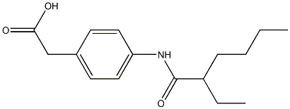 2-[4-(2-ethylhexanamido)phenyl]acetic acid