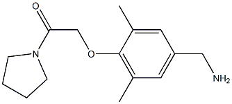 2-[4-(aminomethyl)-2,6-dimethylphenoxy]-1-(pyrrolidin-1-yl)ethan-1-one
