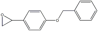 2-[4-(benzyloxy)phenyl]oxirane Structure