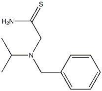 2-[benzyl(isopropyl)amino]ethanethioamide Structure