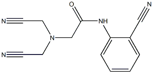  2-[bis(cyanomethyl)amino]-N-(2-cyanophenyl)acetamide