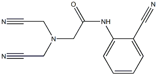 2-[bis(cyanomethyl)amino]-N-(2-cyanophenyl)acetamide