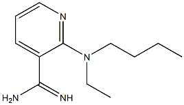 2-[butyl(ethyl)amino]pyridine-3-carboximidamide