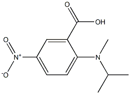 2-[methyl(propan-2-yl)amino]-5-nitrobenzoic acid,,结构式