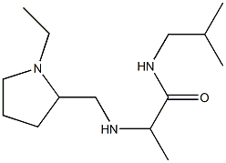 2-{[(1-ethylpyrrolidin-2-yl)methyl]amino}-N-(2-methylpropyl)propanamide