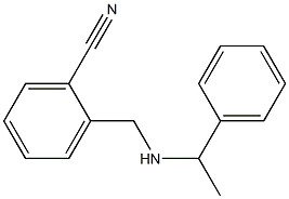 2-{[(1-phenylethyl)amino]methyl}benzonitrile