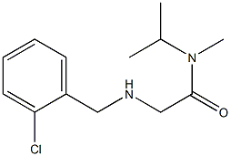 2-{[(2-chlorophenyl)methyl]amino}-N-methyl-N-(propan-2-yl)acetamide