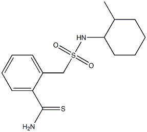 2-{[(2-methylcyclohexyl)sulfamoyl]methyl}benzene-1-carbothioamide