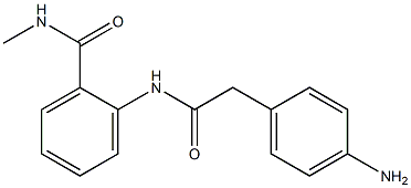 2-{[(4-aminophenyl)acetyl]amino}-N-methylbenzamide
