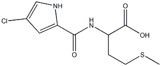 2-{[(4-chloro-1H-pyrrol-2-yl)carbonyl]amino}-4-(methylthio)butanoic acid