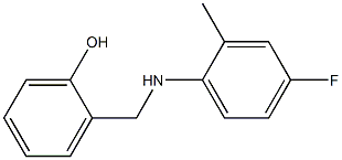 2-{[(4-fluoro-2-methylphenyl)amino]methyl}phenol