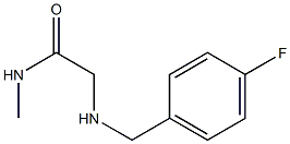 2-{[(4-fluorophenyl)methyl]amino}-N-methylacetamide|