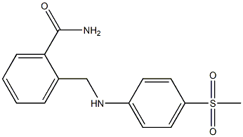  2-{[(4-methanesulfonylphenyl)amino]methyl}benzamide