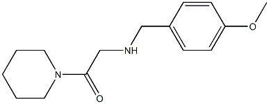 2-{[(4-methoxyphenyl)methyl]amino}-1-(piperidin-1-yl)ethan-1-one|