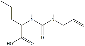 2-{[(allylamino)carbonyl]amino}pentanoic acid|