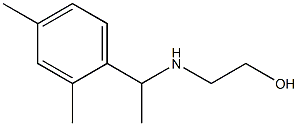 2-{[1-(2,4-dimethylphenyl)ethyl]amino}ethan-1-ol Structure