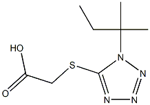 2-{[1-(2-methylbutan-2-yl)-1H-1,2,3,4-tetrazol-5-yl]sulfanyl}acetic acid|