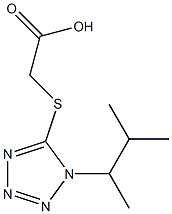  2-{[1-(3-methylbutan-2-yl)-1H-1,2,3,4-tetrazol-5-yl]sulfanyl}acetic acid