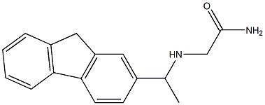  2-{[1-(9H-fluoren-2-yl)ethyl]amino}acetamide