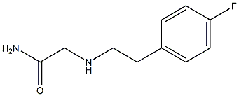 2-{[2-(4-fluorophenyl)ethyl]amino}acetamide