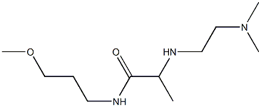 2-{[2-(dimethylamino)ethyl]amino}-N-(3-methoxypropyl)propanamide