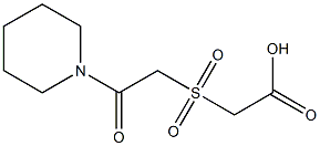 2-{[2-oxo-2-(piperidin-1-yl)ethane]sulfonyl}acetic acid