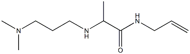 2-{[3-(dimethylamino)propyl]amino}-N-(prop-2-en-1-yl)propanamide