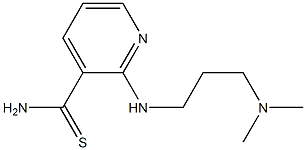 2-{[3-(dimethylamino)propyl]amino}pyridine-3-carbothioamide