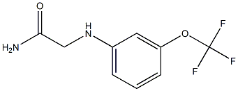 2-{[3-(trifluoromethoxy)phenyl]amino}acetamide
