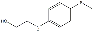 2-{[4-(methylsulfanyl)phenyl]amino}ethan-1-ol Structure